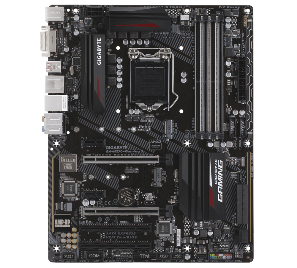 Gigabyte H270Gaming 3 Intel Motherboard GAH270Gaming 3 CCL Computers